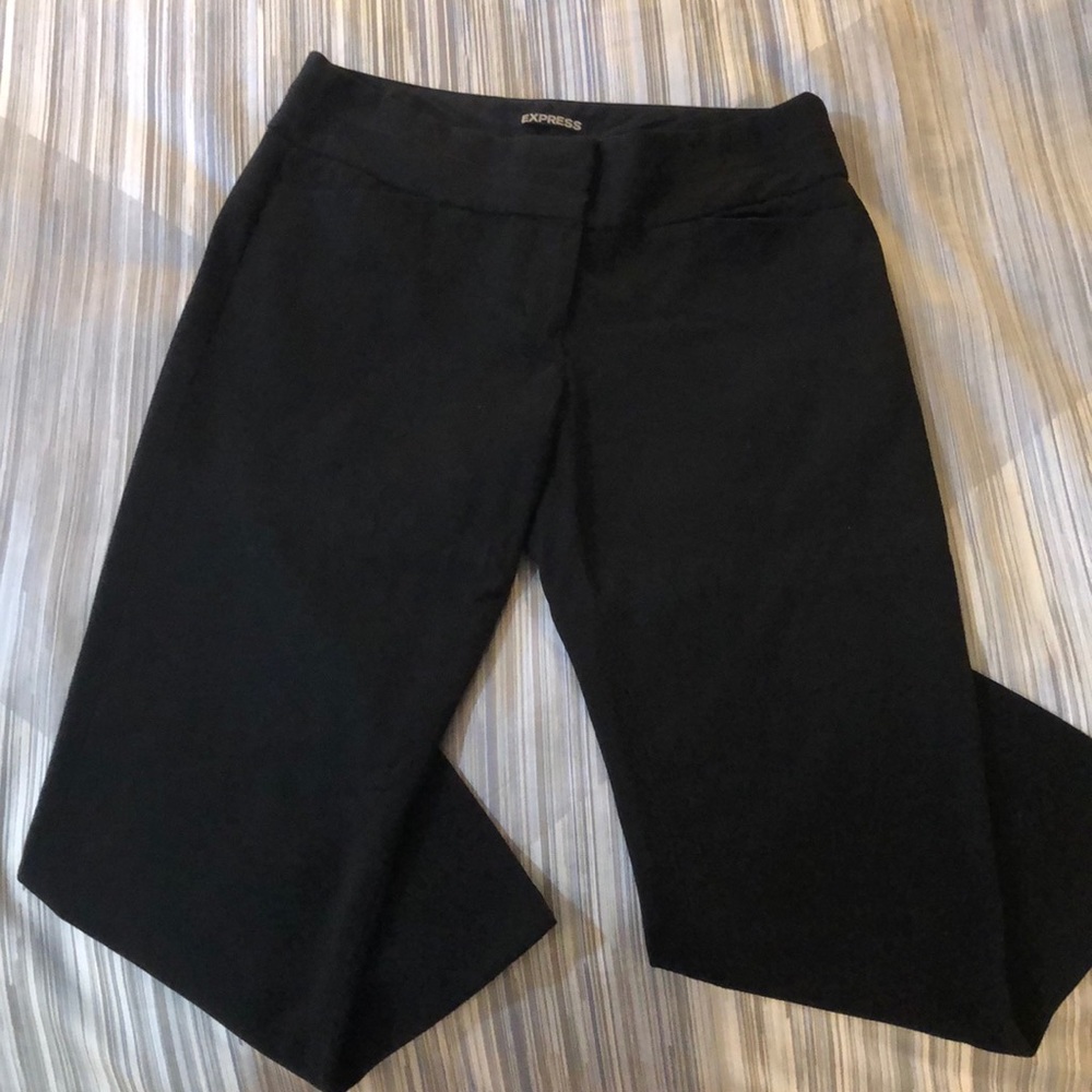 Express Editor Capri Dress Pants size 0 Black
